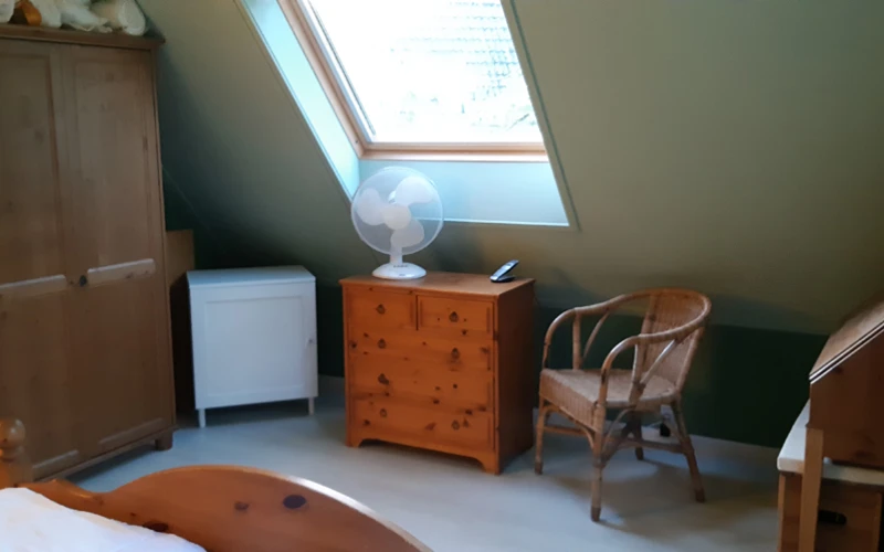Slaapkamer in Hulze – comfortabele inrichting voor 6 personen, ideaal voor een verblijf in de Achterhoek.